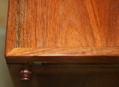 RENO WAHL FOR DYRLUND VINTAGE DANISH ROSEWOOD METAMORPHIC CAPTAINS CAMPAIGN BAR