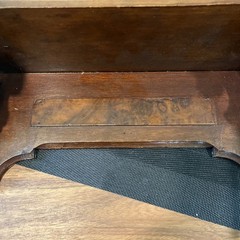 Antique Mantel Shelf Victorian Walnut