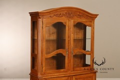 Ethan Allen ‘Legacy’ French Country Style China Cabinet