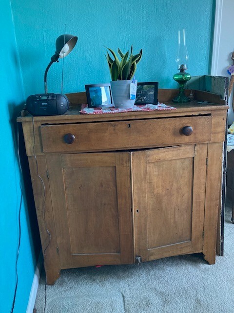 Primitive Country Pie Cabinet