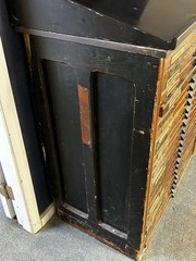 Hamilton MFG 50 CO Drawer Typeset Blueprint Printers Cabinet Antique Solid Wood