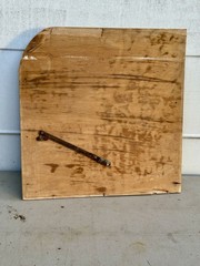 Antique Oak Sellers Tray Bracket RESERVED FOR shen8456
