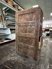 Antique Oak File Cabinet Restoration Project c. 1900’s W/original Hardware