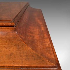 Large Antique Sarcophagus Cellarette, English, Mahogany, Wine Cooler, Regency