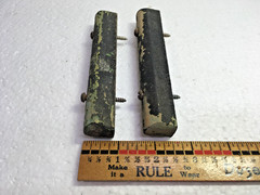 2 Antique Original Sellers Hoosier Wood Cabinet Handles 5″ with Original Screws