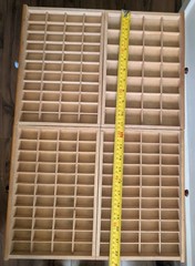 Speciman Cabinet 8 Drawer Bakelite Handles Vintage Mid Century