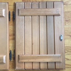 Two Antique Amerock Vintage Cabinet Doors Kitchen Cabinet Pulls 15.5” X 21 3/8”