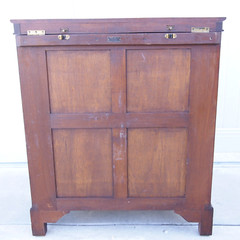 George Zee & Company Rosewood Dry Bar Cabinet 1963 Hand Carved