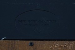 67485: HENKEL HARRIS Model 227 Black Curio Cabinet