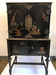 1920s American Chinese Style Cabinet