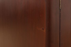 Empire Antique 1840s Mahogany China Display or Bookcase #56281