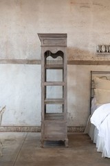 British Colonial Bombay Teak Cabinet | Refreshed Antique Look
