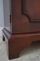 61013: BAKER Chippendale Mahogany 3 Door China Breakfront