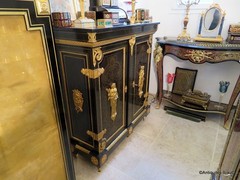 Stamped Vve SORMANI cabinet Furniture L XIV with 2 doors Boulle marquetry 19th