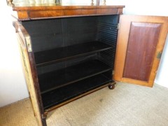 Antique Gillows regency rosewood chiffonier credenza sideboard