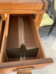 Antique Oak Wood Yawnan and Erne Mfg Co. Stacking Cabinet 28 Index File Drawers