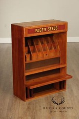 Page’s Seeds Country Store Display Cabinet