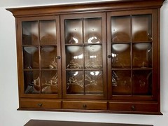 Pennsylvania House China Cabinet And Base In Solid Cherry!