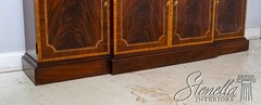 70176: COUNCILL CRAFTSMEN Large 4 Door Mahogany Breakfront Bookcase