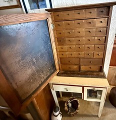 Humphreys Specific Homeopathic Cabinet W/Medications 1930’s Display. 40 +Items