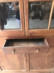 Antique Nineteenth Century Corner Cabinet All Original