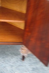 Mid Century Danish Rosewood Corner Cabinet Storage Cupboard 6167