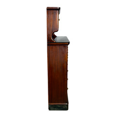 Antique Mahogany Dental Cabinet with 22 Drawers, c.1910 #22630