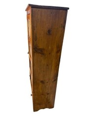 19TH CENTURY PINE PUNCH TIN PIE SAFE
