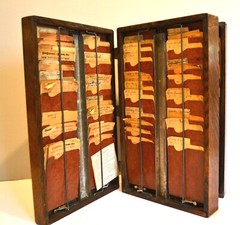 Antique Oak Receipts Cased Cabinet – Recapitulator – Dated 1905 – Country Store
