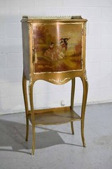 Mid Century French Louis Style Gilded Ormolu Chest