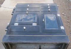 Antique Medical Podiatry Dental Metal Glass Cabinet w/ Bottles Electric Bosworth