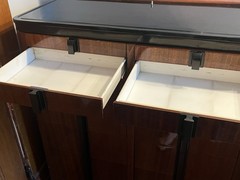 1930s-40s American Dental Co. Art Deco Dental Cabinet – 16-Drawer Storage