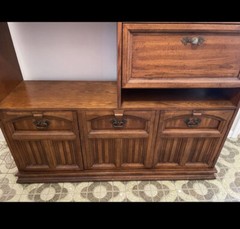 antique hutch cabinet