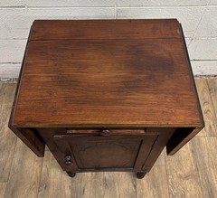 Antique Pembroke Drop Leaf Side Table Nightstand