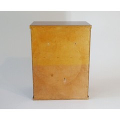 Beautiful Mahogany English Wooden Cabinet with Glass Door, Vintage Mail Letter