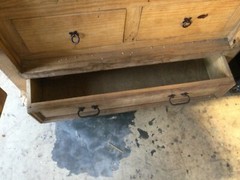 Custom Built Pine Cabinet For TV