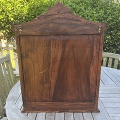 Mid Century Wall Cabinet Medicine Cabinet Teak Style Vintage Bathroom Storage