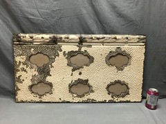 Decorative Shabby 34″ Tin Ceiling Wrapped 6 Slot 4×6 Picture Frame Chic 1498-23B