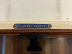 1930s-40s American Dental Co. Art Deco Dental Cabinet – 16-Drawer Storage