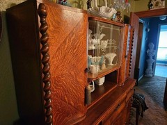 Antique Oak Hutch