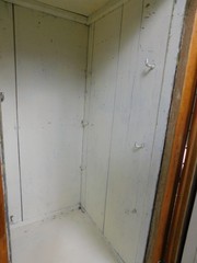 Antique REAL DEAL c1915 ALL Original Oak Ice Box Bar Storage Cabinet Chest VG