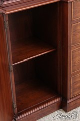 L72275: HENKEL HARRIS Model 2365 Cherry 2 Piece Breakfront