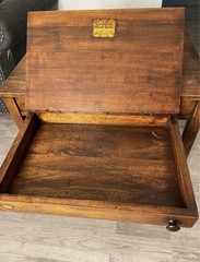 Antique Cadillac Cabinet Co. Desk – Mission Style Solid Oak- Early 1900s Detroit