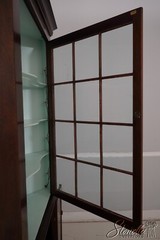 66203: HENKEL HARRIS Virginia Galleries Mahogany Corner Cabinet