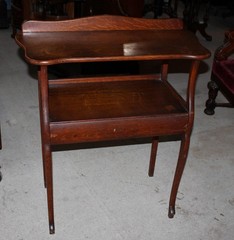 Antique Quarter Sawn Oak Server – original finish