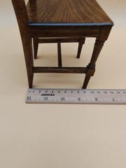 Vintage Apprentice Miniature Dinning Table Handmade Wooden Accessories #2