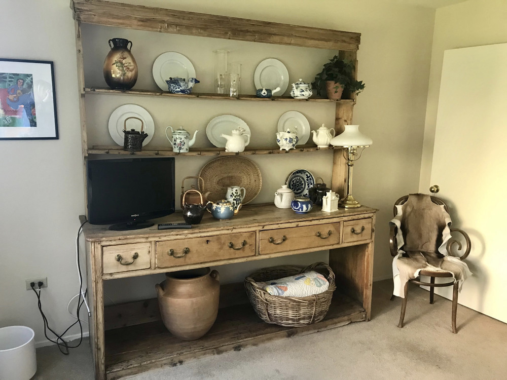 Antique Irish Pine Hutch