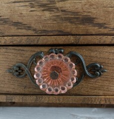 Art deco hanging Medicine Apothecary cabinet Kitchen Bathroom carved wood Bevele