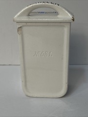 Dutch Delft Nagelen Spice Cabinet Labeled Drawer Antique Replacement Has Chips