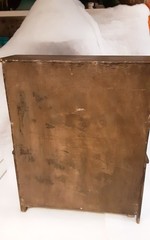 Primitive Rustic Miniature Childs Stepback Cupboard.Good Condition